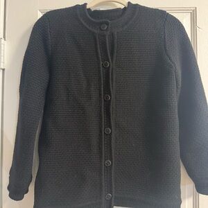 CHANEL Black Knit Sweater